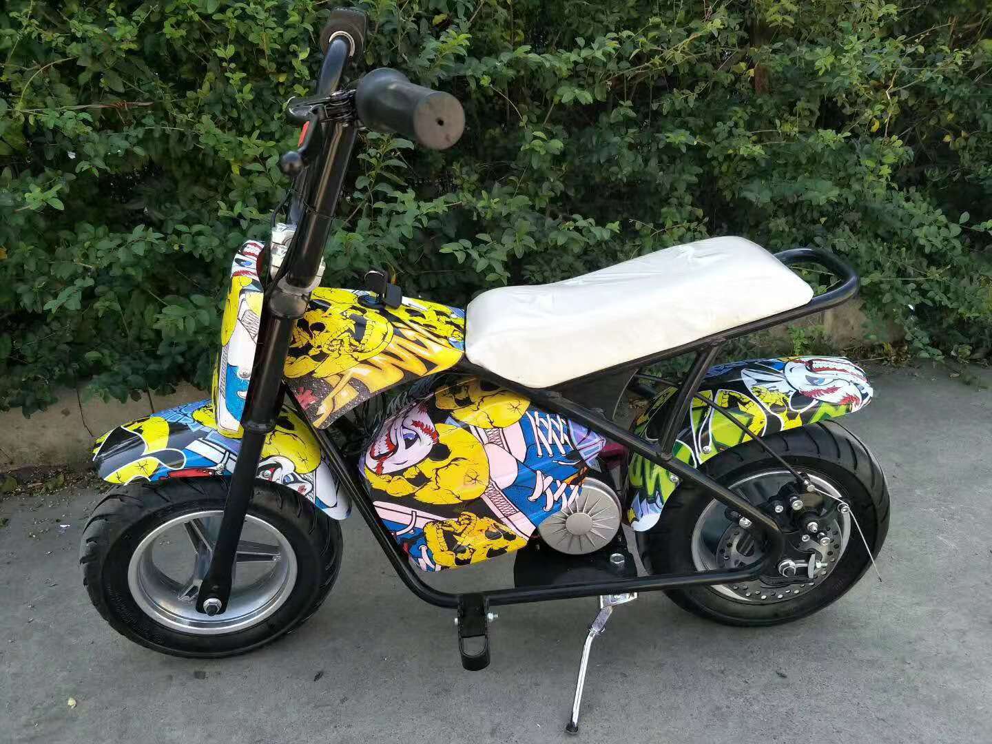 迷你哈雷儿童电动摩托车 两轮玩具车 越野车 电动滑板车可坐人