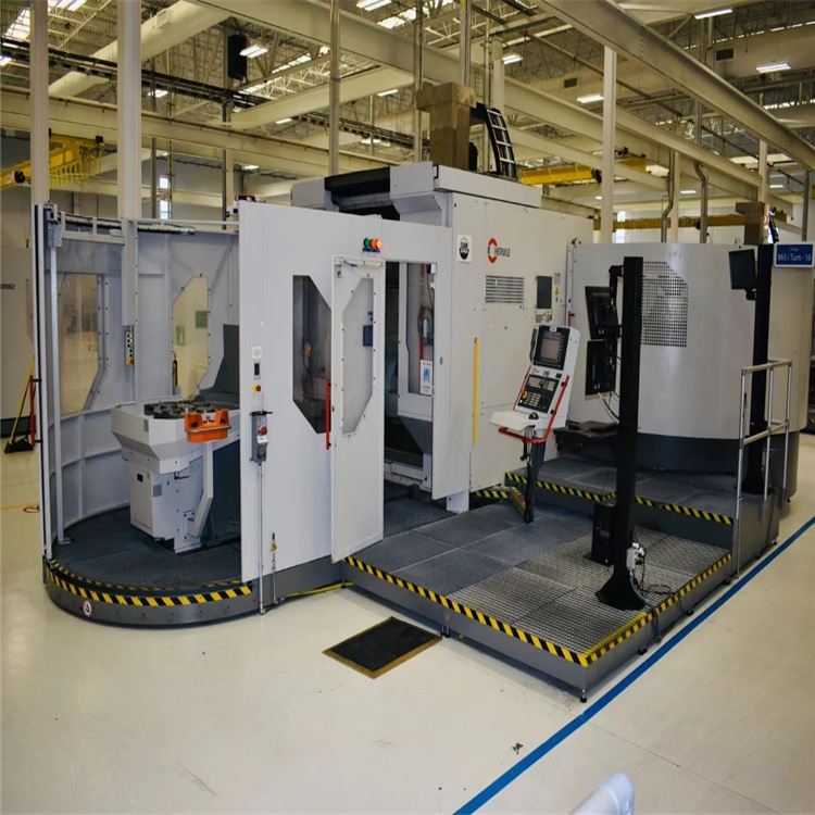 美国工厂在位9台德国哈默c50umt双工位五轴联动车铣加工中心预定