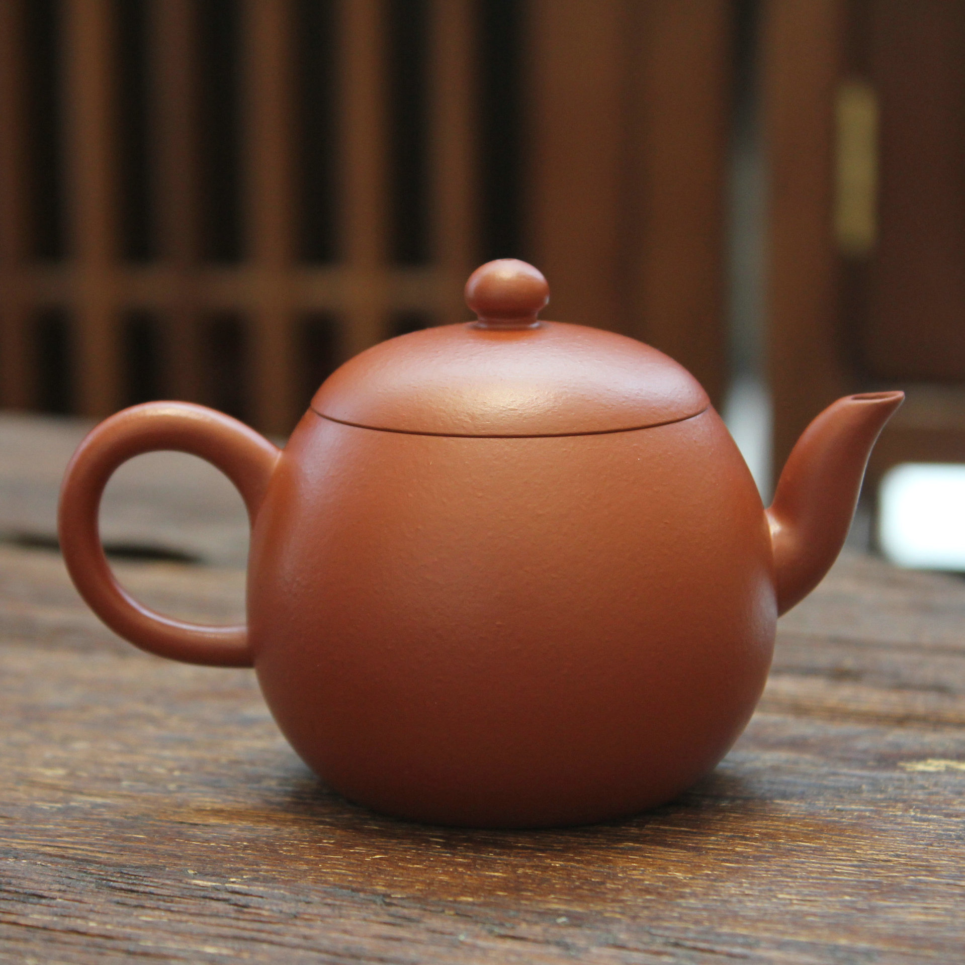 宜兴紫砂茶壶紫砂工夫茶具朱泥小品圆珠壶泡茶器一人饮-阿里巴巴