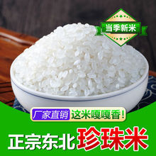 东北珍珠米50斤批发 蒲香农家 圆粒米 农家自产米厂家现磨现发