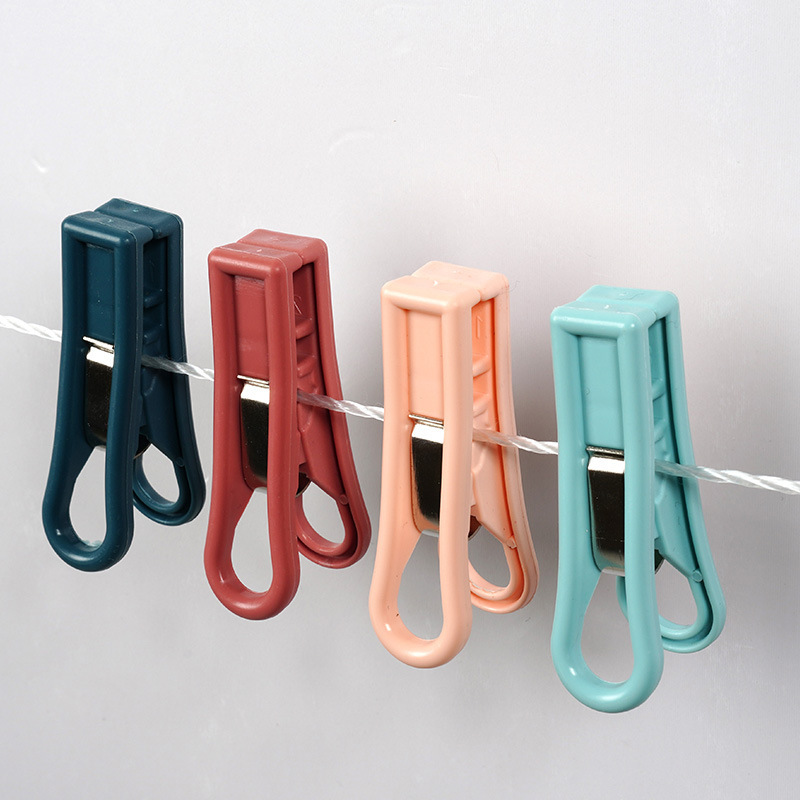 大夹子衣架家用衣服夹子晾衣夹塑料晾被子晒大号防风夹小夹子蚊帐