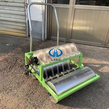 人力手推款辣椒育苗精播机 洋葱小葱多行播种机 山东弘瑞农业机械