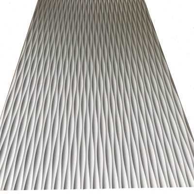 新款大直纹波浪板墙面纹装饰背景墙造型板立体浮雕板钻石纹大洋o