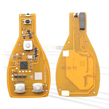 VVDI黄板奔驰智能卡钥匙带壳适用于BGA/BE/NEC可切换315/433频率