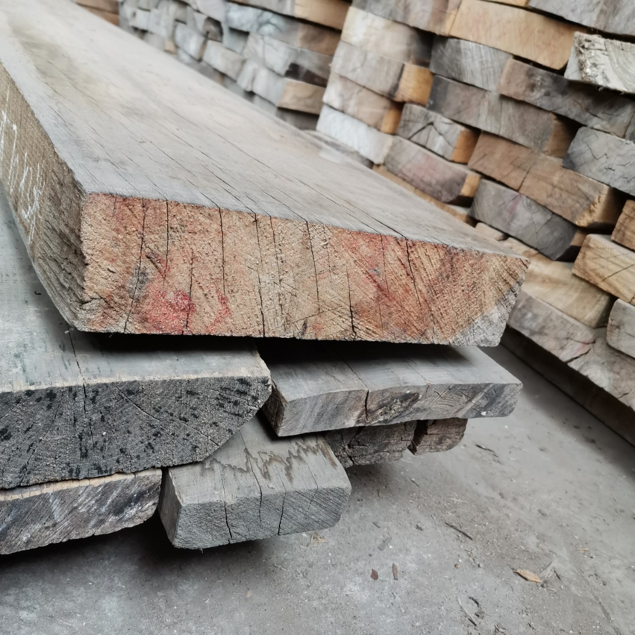 柞木大板长3米 款到发货不易劈裂东北硬杂木大宽板甩卖500元