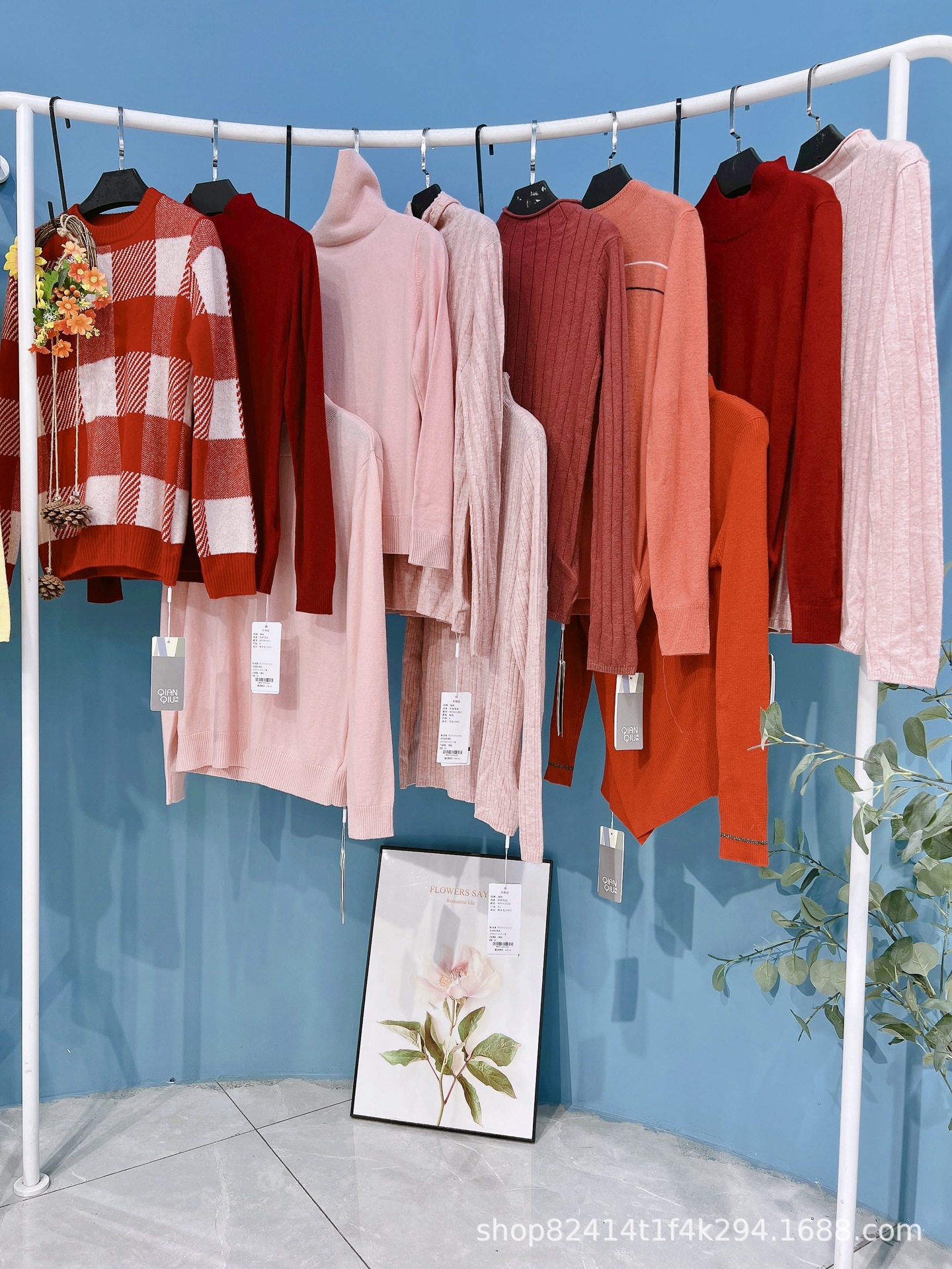 露玛莉先22冬品牌折扣女装批发走份专柜撤柜尾货货源直播拿货渠道