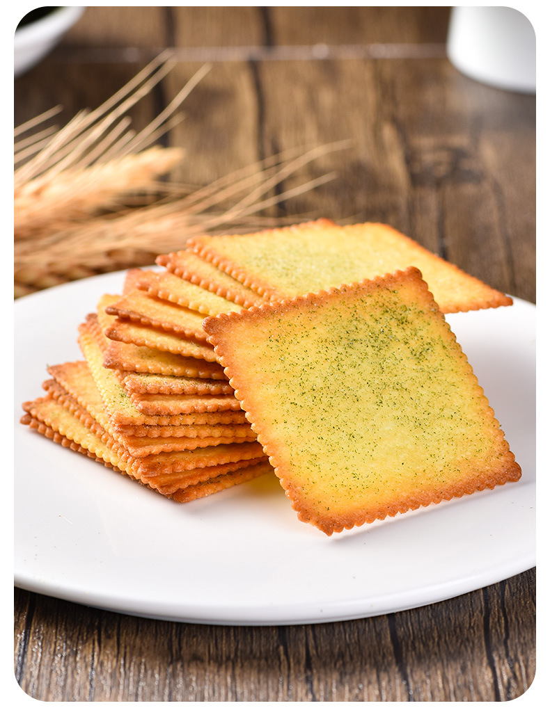 卡慕饼干酥脆薄饼量贩装1.5kg 网红休闲食品办公室早餐饼干小零食