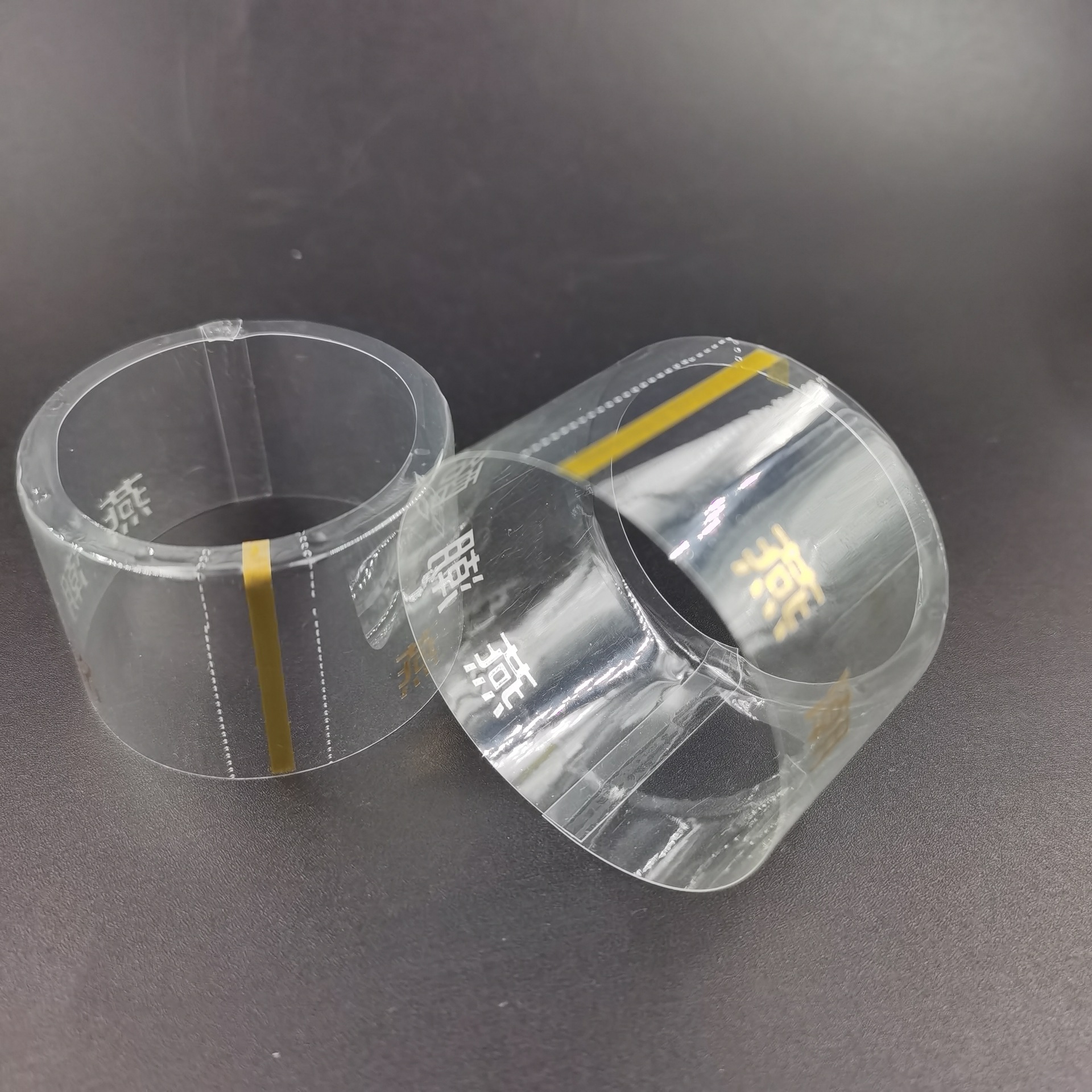 可定制瓶口成型收缩膜pvc透明热缩封口膜加厚易斯线白酒热缩胶帽