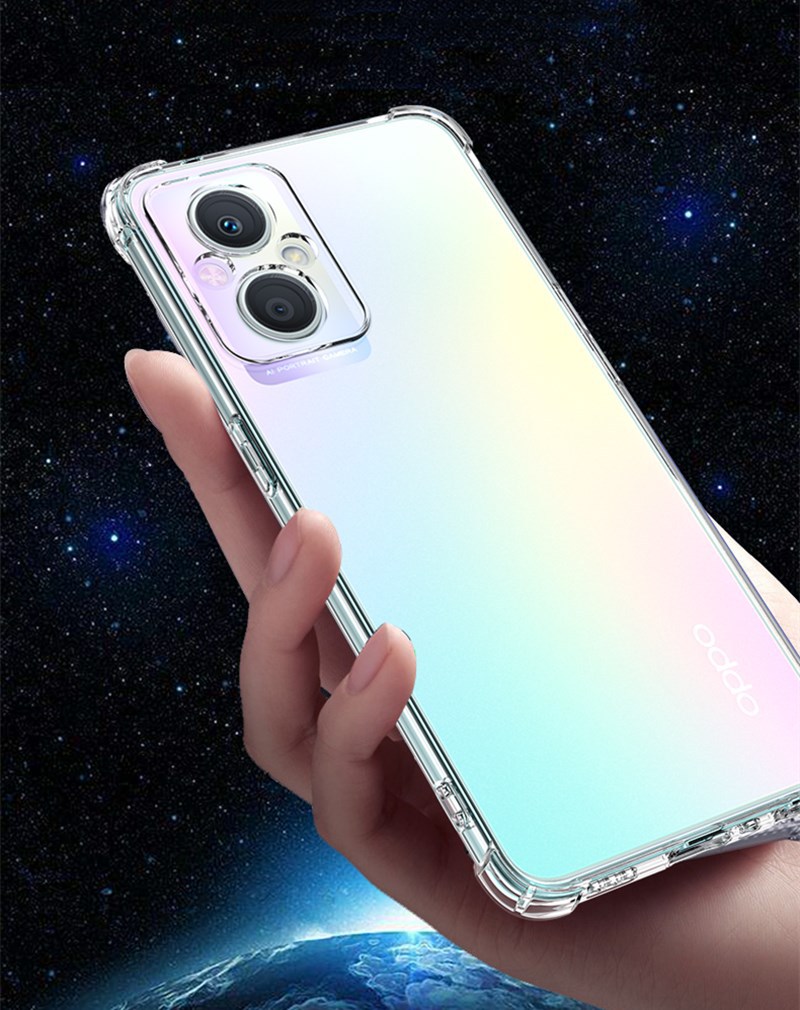 适用于oppo a96手机壳a95四角气囊防摔保护套全包软壳a15外壳