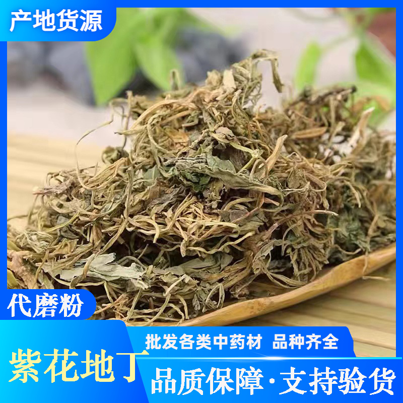 紫花地丁 中药材批发 新整株大货 地丁 干净无杂 支持药检 承接订