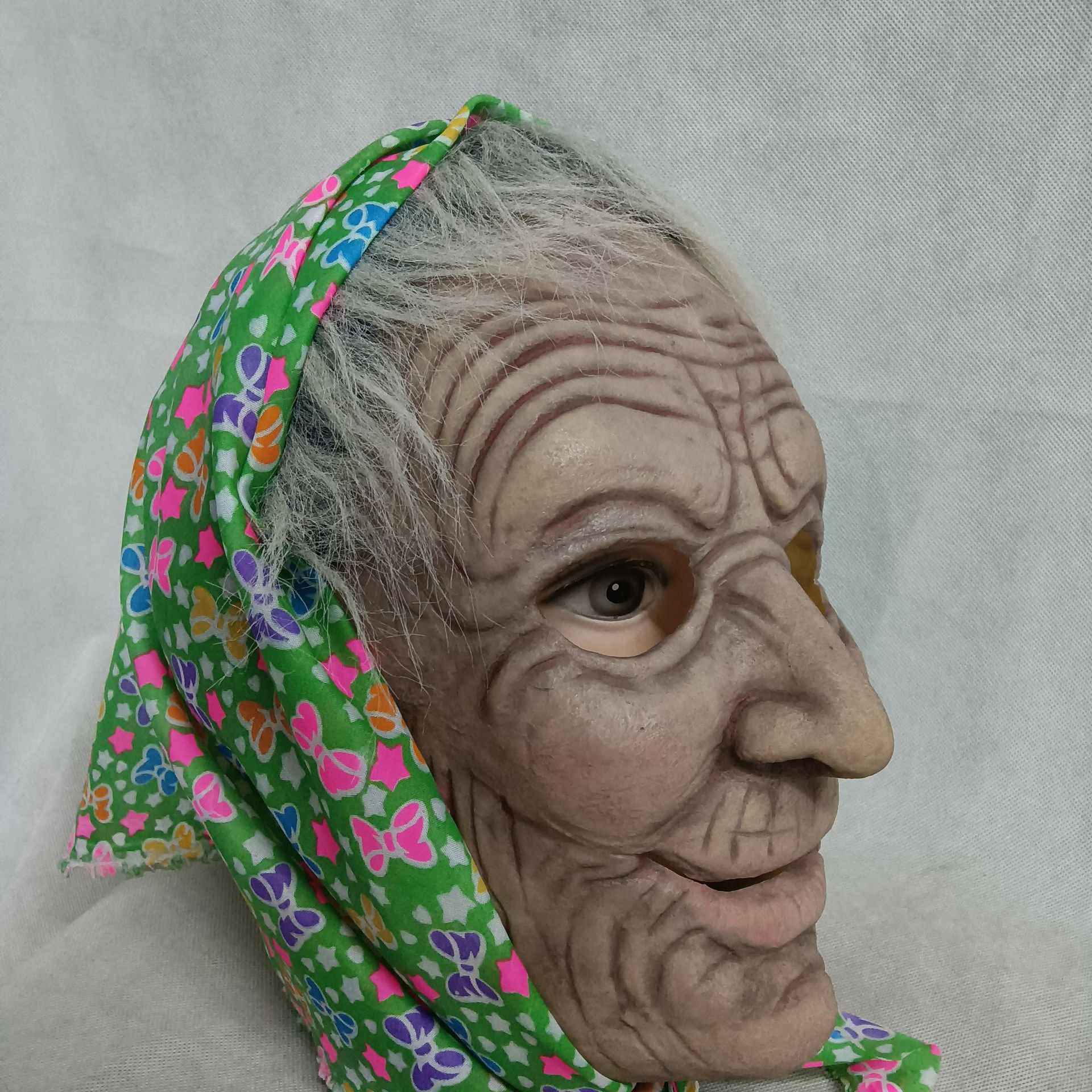 厂家批发可爱动物浣熊面具 万圣节亚马逊新款舞会熊面具头套道具-报价