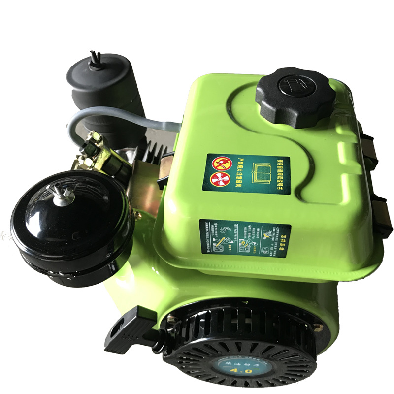 168f170f176f风冷柴油机小型单缸四冲程水泵船动力打谷柴油发动机