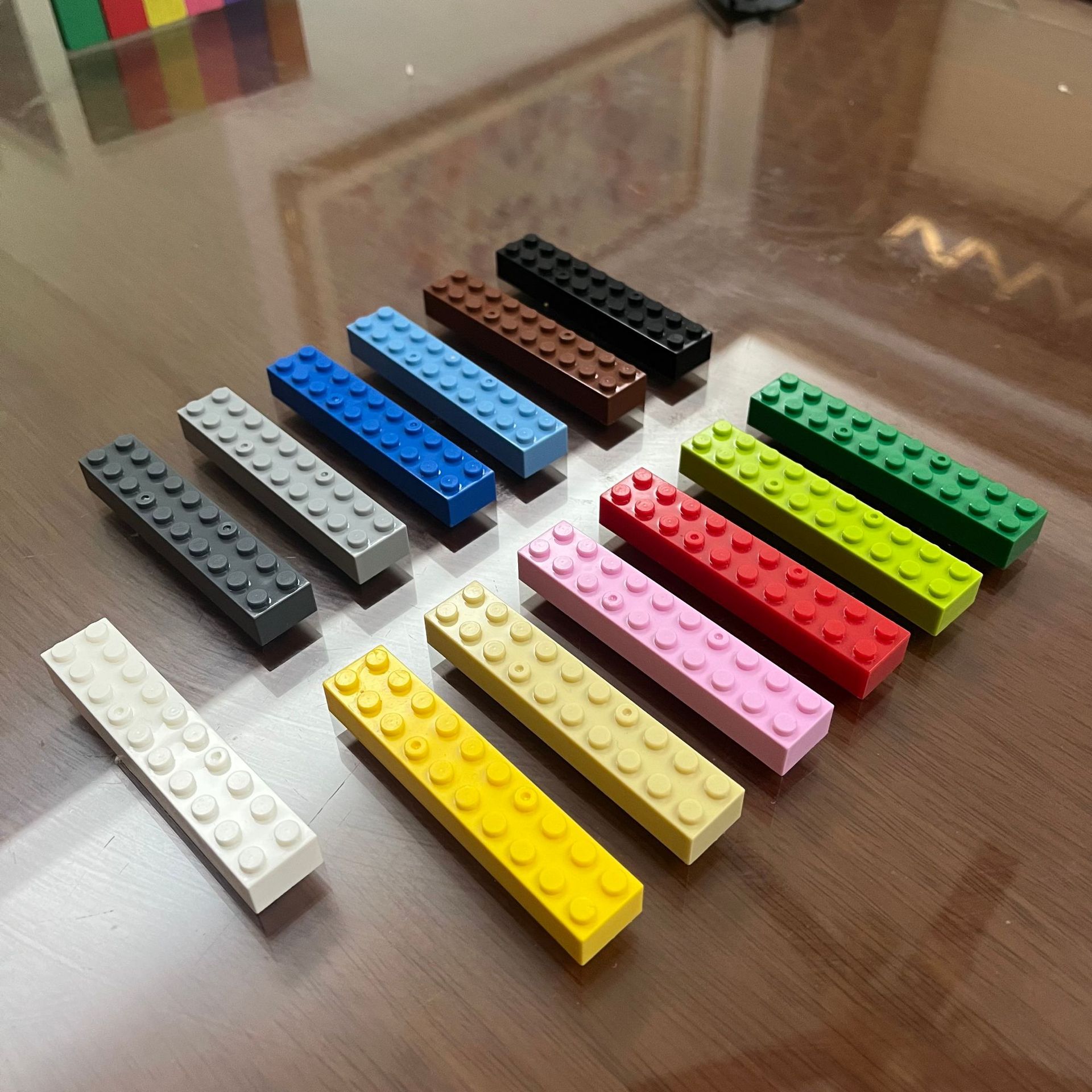 兼容乐高小颗粒积木2x10高砖3006国产零配件基础散件包拼插玩具