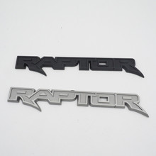 适用于福特车标 RAPTOR 贴标 F150 猛禽尾箱新英文标FX4 F150改装