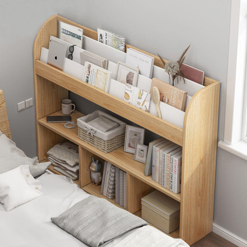 床头柜床边置物架卧室收纳架床边柜子长条柜床侧储物架夹缝小架子