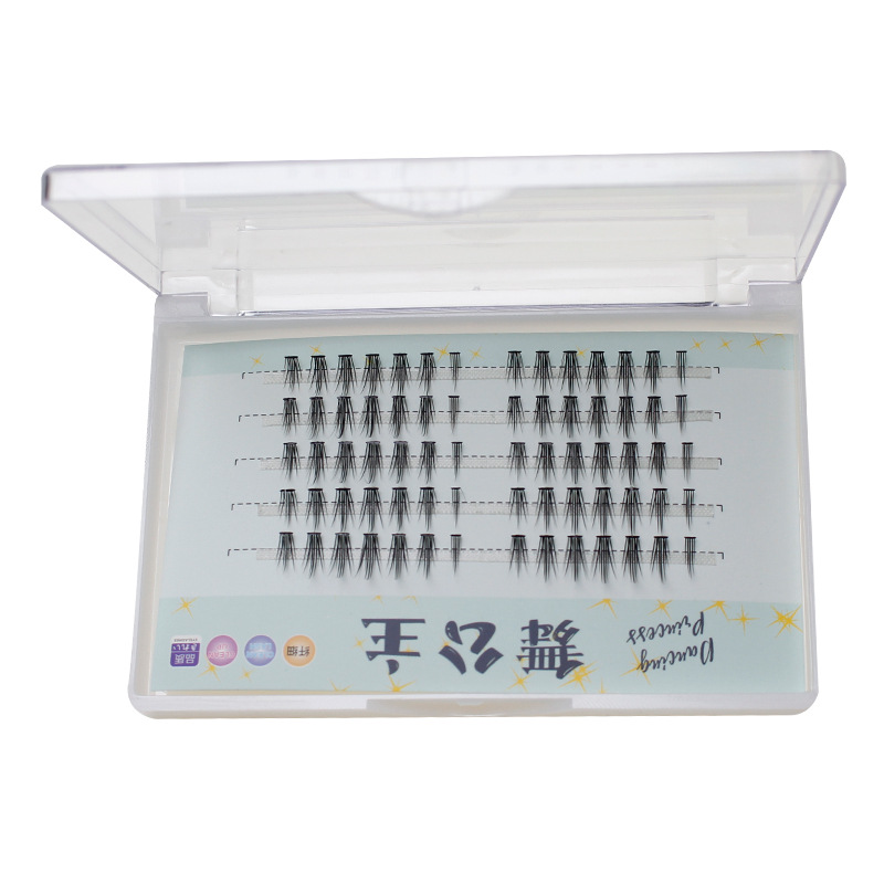 Dingsen False Eyelashes Factory Stable Supply Segment Self-Grafting Eyelashes 5 Rows Little Devil Multiple Styles Available