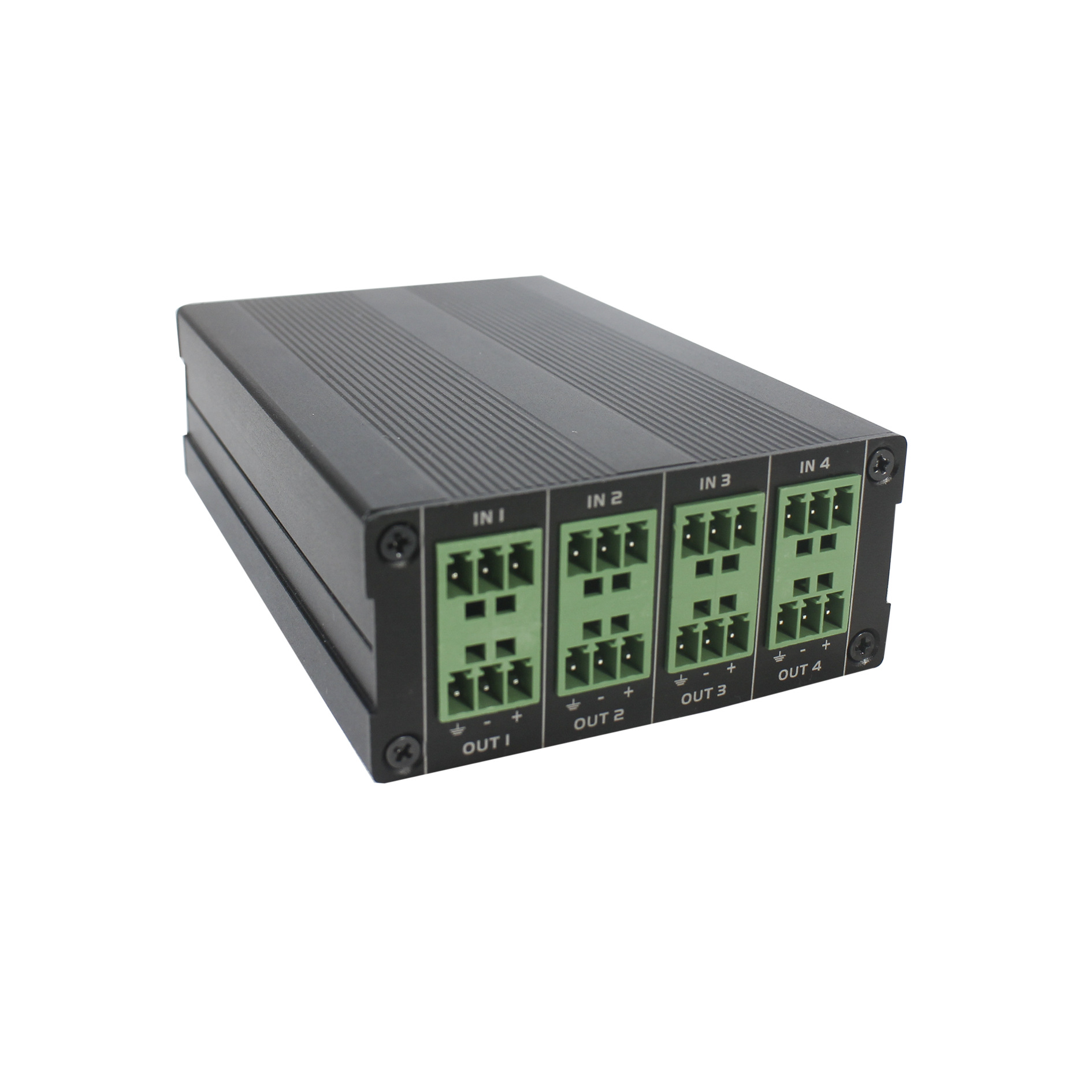 4进4出数字媒体矩阵dante网络处理器转接口数字音频处理器