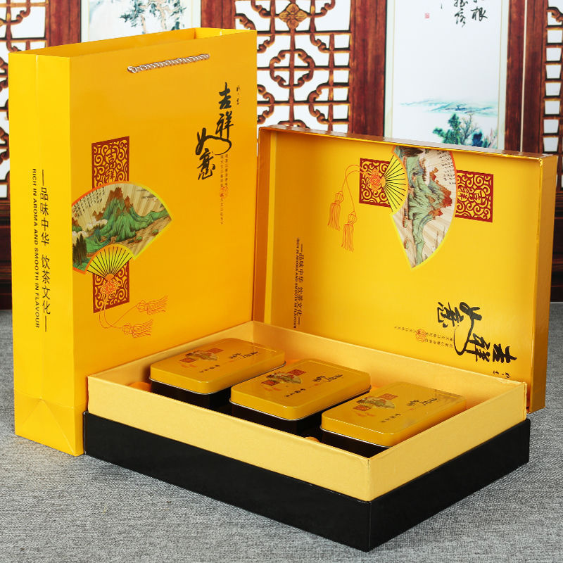 节日送礼佳品安溪铁观音茶叶高档礼盒装新秋茶叶乌龙茶浓香型