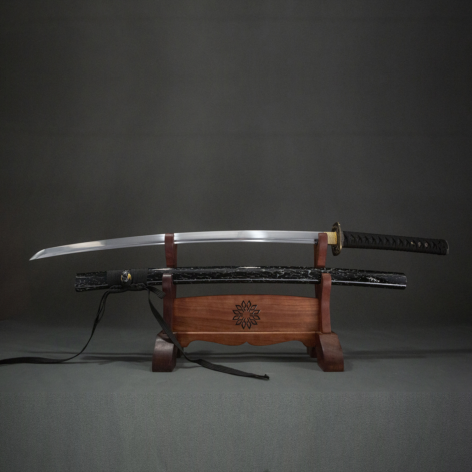 龙泉周匠一体手工日本刀东洋居合刀武士长刀外贸批发katana未开刃