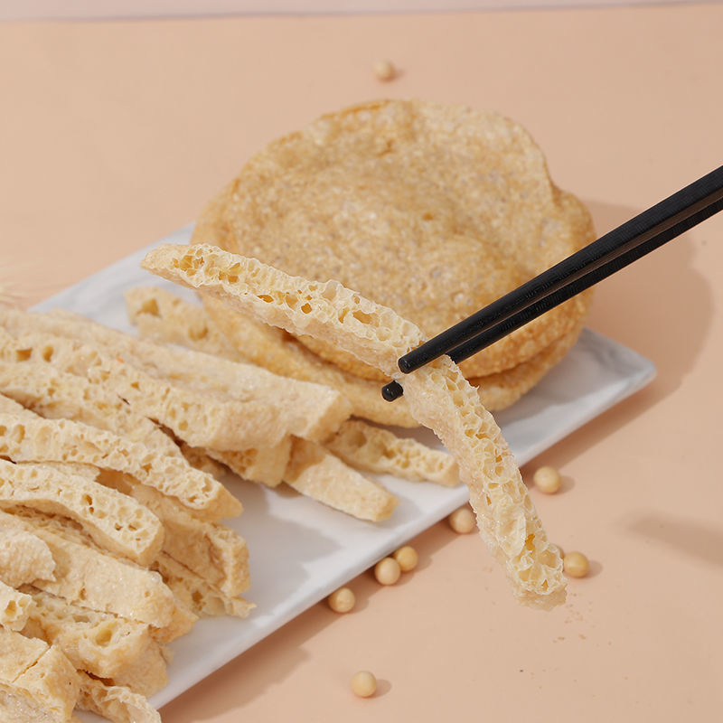 豆腐皮陕西特产脆豆腐500火锅麻辣烫食材脆皮豆腐卤豆腐豆皮素鸡