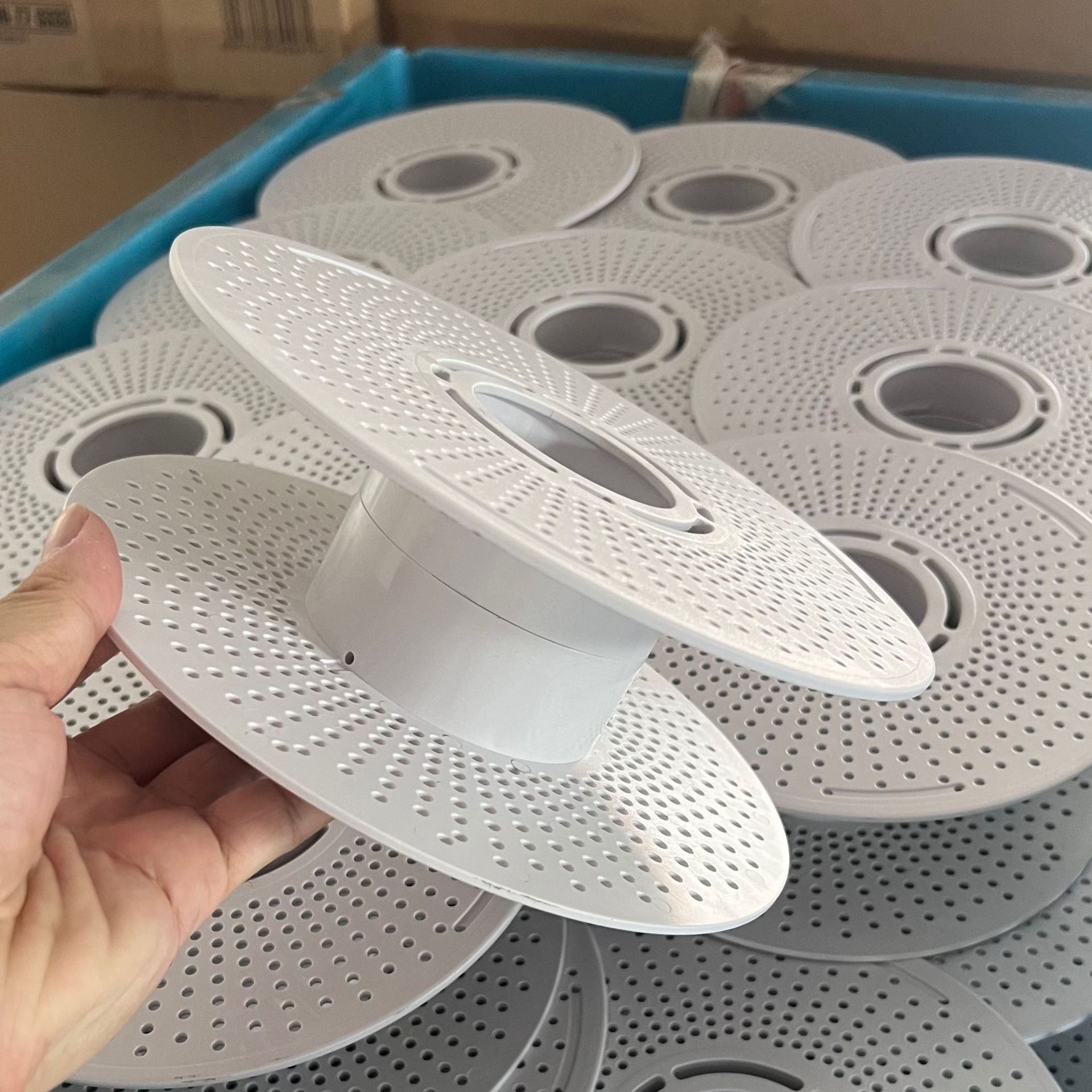 3D打印机配件可重复使用卷料盘1公斤绕线盘可分离线盘耐高温