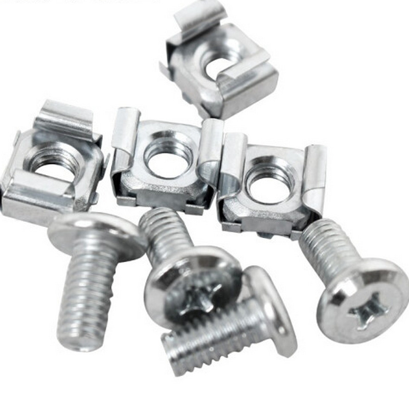 Cabinet Special Screw M6 Cabinet Buckle Screw Screw Stainless Steel Screw Nut Outer Hexagon Nut