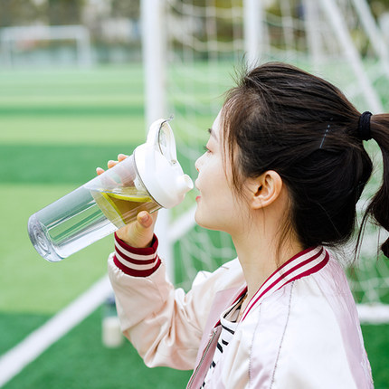 乐扣运动水杯便携户外杯子大容量健身蛋白摇摇粉杯搅拌杯ABF774