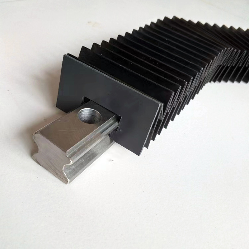 机床保护套柔性直线导轨护罩气缸丝杠风琴防护罩油缸伸缩防尘布帘