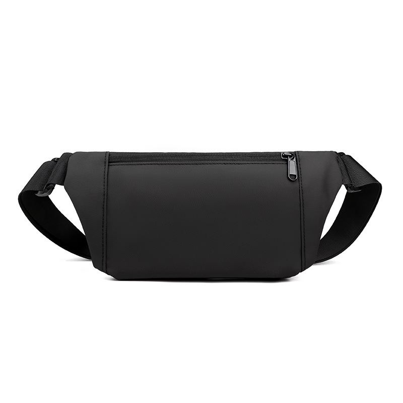 New Street Fashion Waist Bag Men's Nylon Large Capacity Sports Chest Bag Mountaineering Change and Mobile Phone Bag Generation Hair