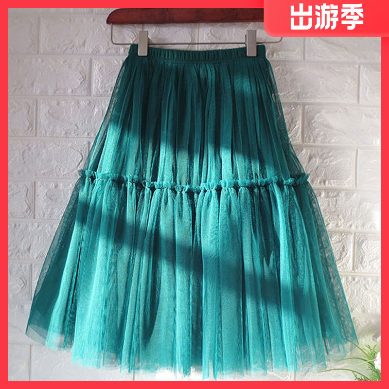 春夏秋冬百褶裙图片