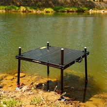 小钓台海锐2022新款轻加厚可折叠台钓便携多功能深水钓鱼大平台