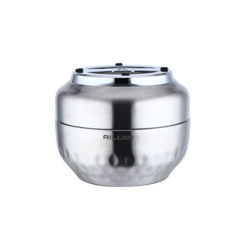 15. Ailijin 304 Insulated Lunch Box Bucket Office Worker Stainless Steel Portable Primary School Student Bento Box Sealed Flat Handle