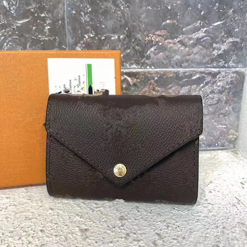 Foreign Trade Retro Printing Wallet Wallet Female Color Matching Socialite Same Style High-End Clutch Wholesale Gift Box