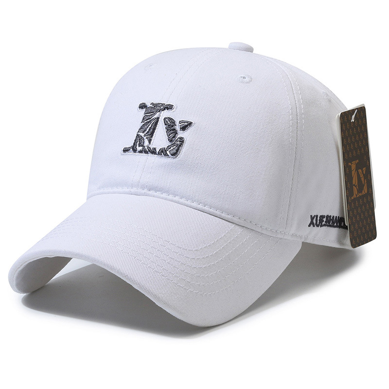 New Baseball Cap NY & La Embroidered Ly Sports Sun Protection Men's and Women's Same Sun Hat Breathable All-Matching Casual