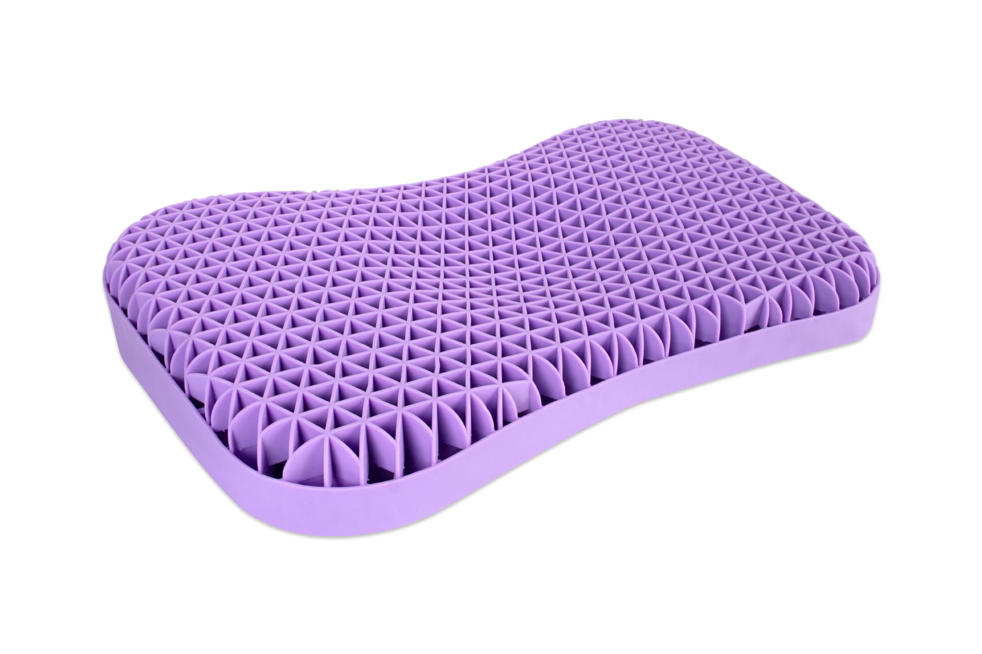 源头工厂多色定制tpe枕头无压枕人体工学设计颈椎保健护颈枕男士