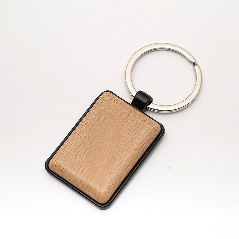 Popular Wooden Keychain Exquisite Handbag Pendant Keychain Pendant Premium Gifts Gift Factory Direct Sales