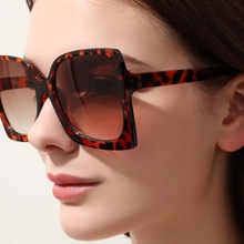时尚大框网红太阳镜大脸个性墨镜ins抖音销售沙滩眼镜