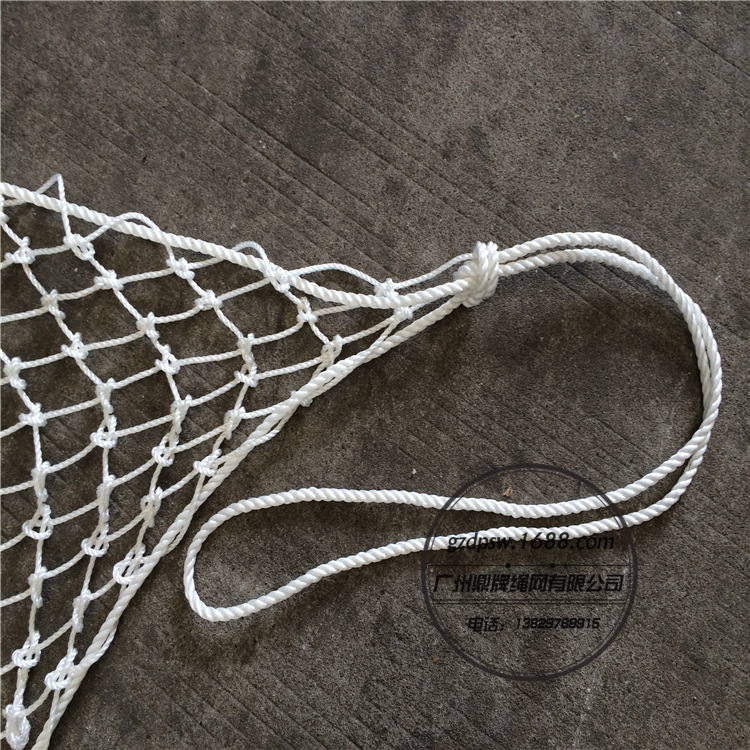 【厂家批发】胶丝绳网 塑料尼龙绳网 高密度安全防护绳网 可定做