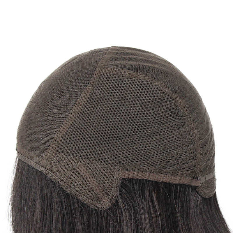 假发女全手织递旋假发头套男女毛坯发套真人发轻薄透气硬网女士