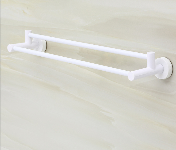 Double Bar Towel Rack Punch-Free Bath Towel Rack