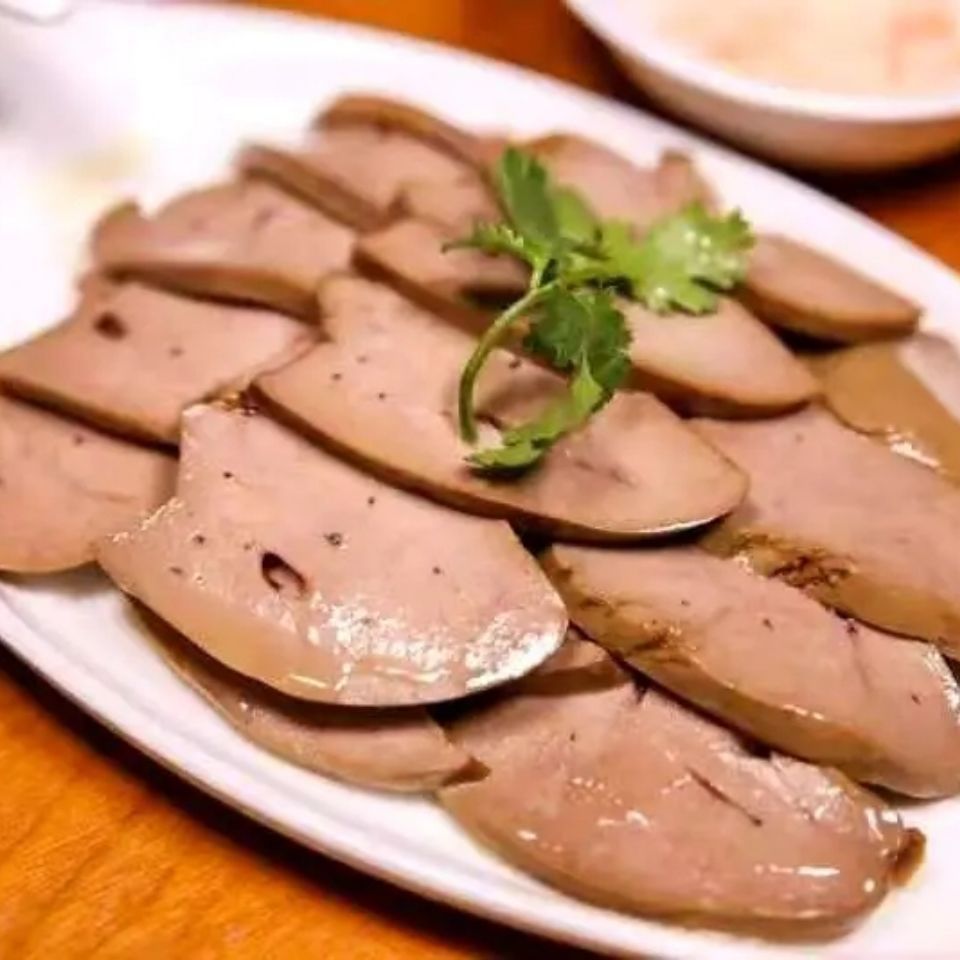 潮汕卤水鹅肝粉肝潮州粉鹅肝 狮头鹅鹅肝澄海苏南卤鹅肝 粉嫩滑