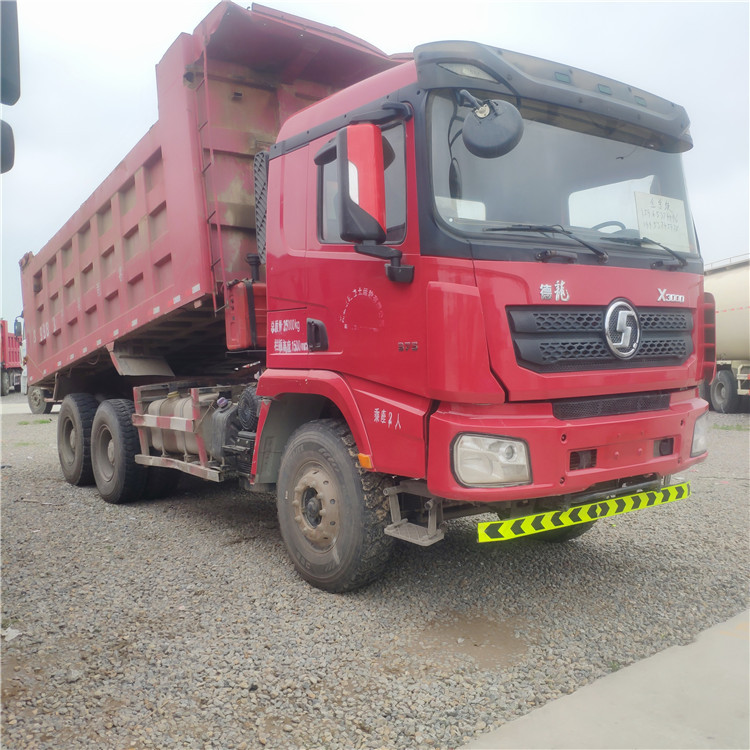 国五德龙后八轮自卸车 双桥土方渣土车 十轮翻斗车 手续齐全-阿里巴巴