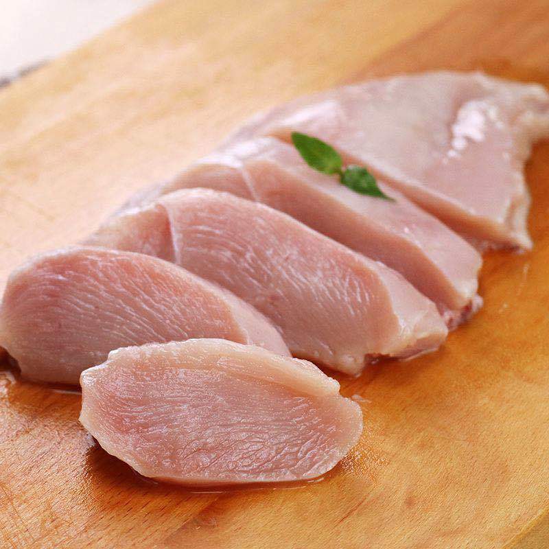单冻大鸡胸冷冻鸡胸肉胸脯肉鲜鸡胸健身鸡大胸去皮精修代餐鸡胸肉