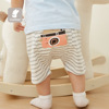 Will Bayrou baby baby Sweatcloth Cartoon shorts men and women children summer go out leisure time trousers