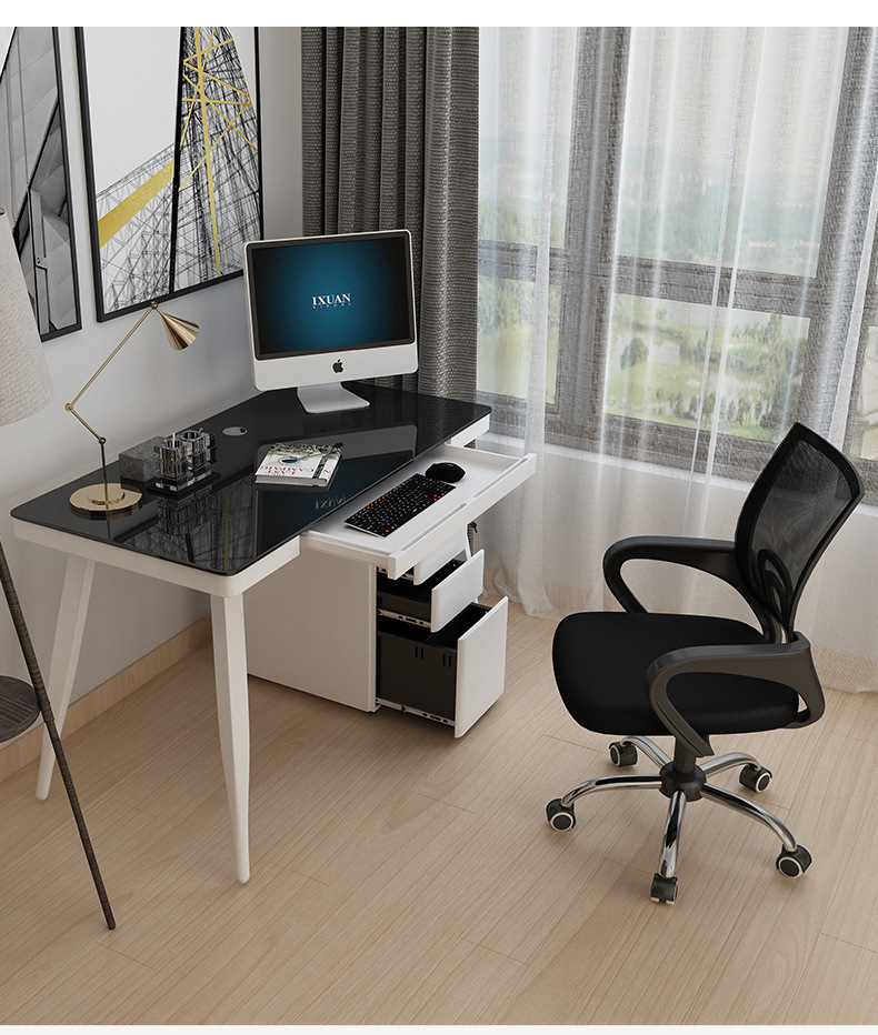 电脑台式桌家用简易卧室桌子电竞桌简约现代办公桌学生写字台书桌