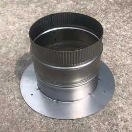 圆形通风管道空调出风口接头冷板材质 大小头偏心异形管转接口