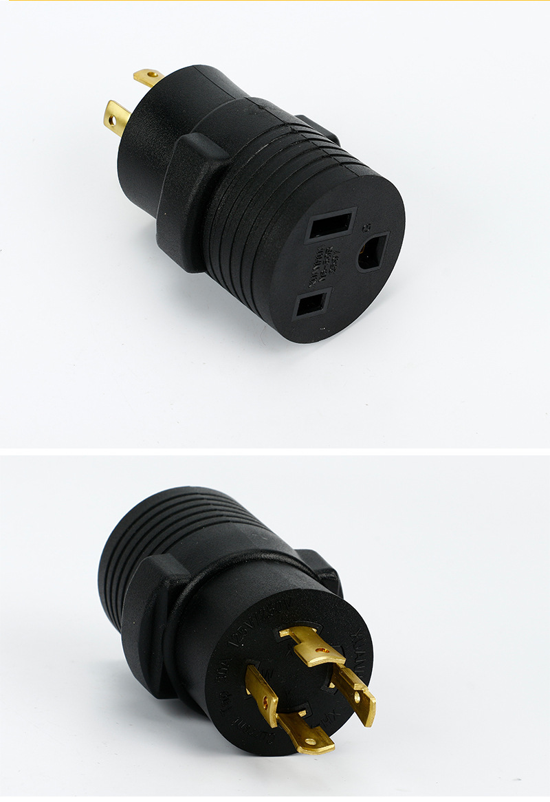 厂家供应美国发电机转换插头 美规转换插头l14-30pton6-50r转换器