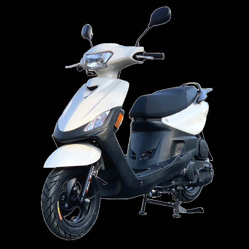 全新巧格二代125/110cc燃油踏板摩托车国三国四机车助力车可上牌