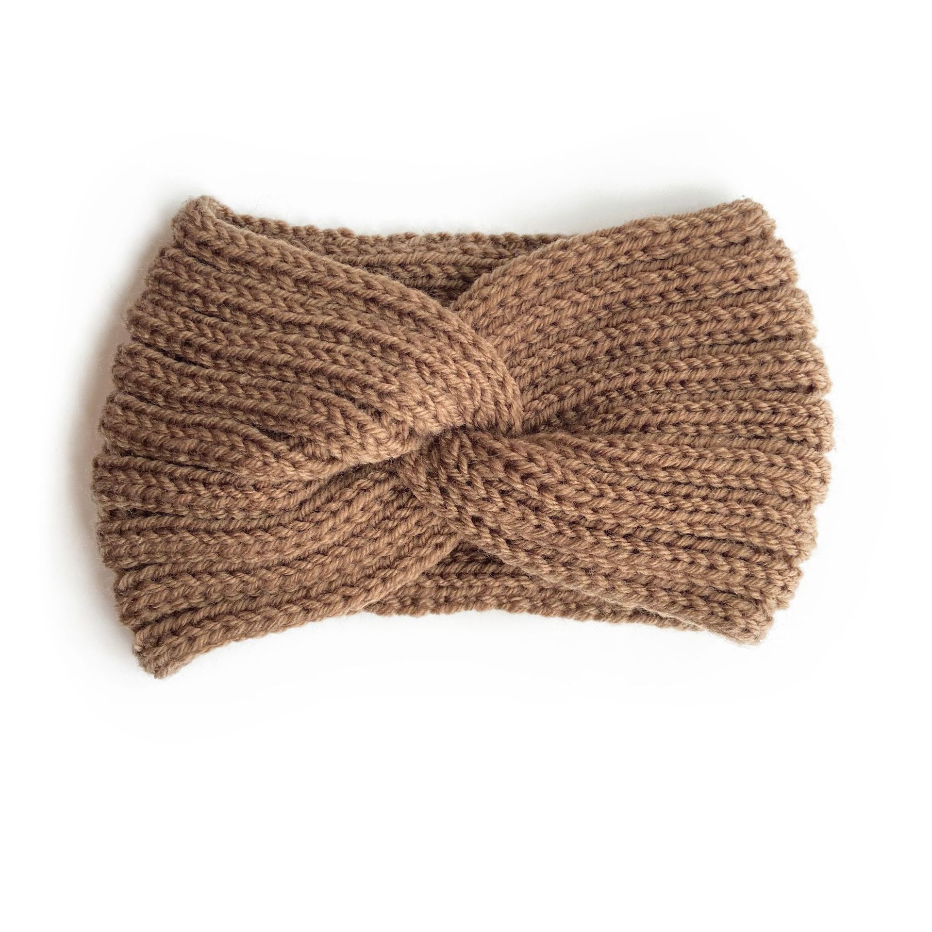 欧美针织交叉毛线发带护耳头套手工编织头带平板时尚保暖秋冬发饰