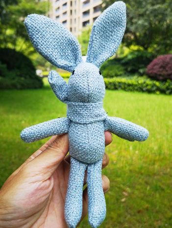 许愿兔公仔伴手礼网红毛绒玩具挂件丝绒兔子小布玩偶礼物结婚礼品